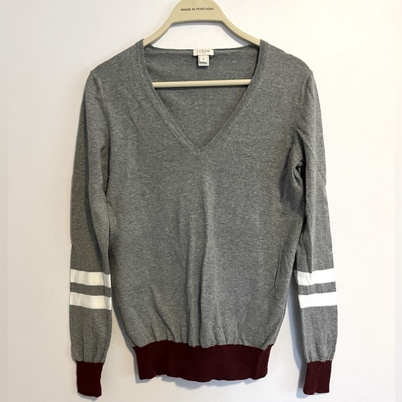 J. Crew factory lightweight v-neck sweater S - Picture 1 of 6